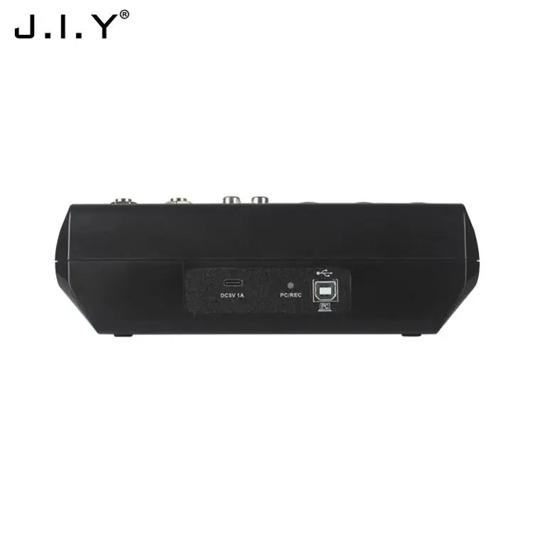 Black j.i.y 5-way computer recording free drive sound card mixing console mixer audio pro audio equipment device