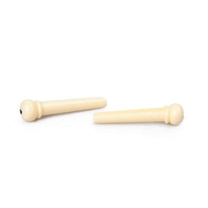 Cream-colored smooth plastic 50pcs musical instruments nails bridge pins for acoustic guitar bridge pins tuning durable