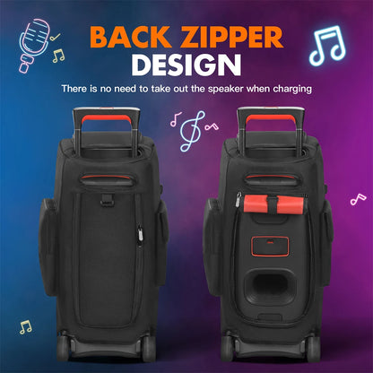 Portable Speaker Dust Case with Mic Pocket For JBL PARTYBOX 310 320 520 710 Speaker Storage Bag Party Speaker Carry Case Cover