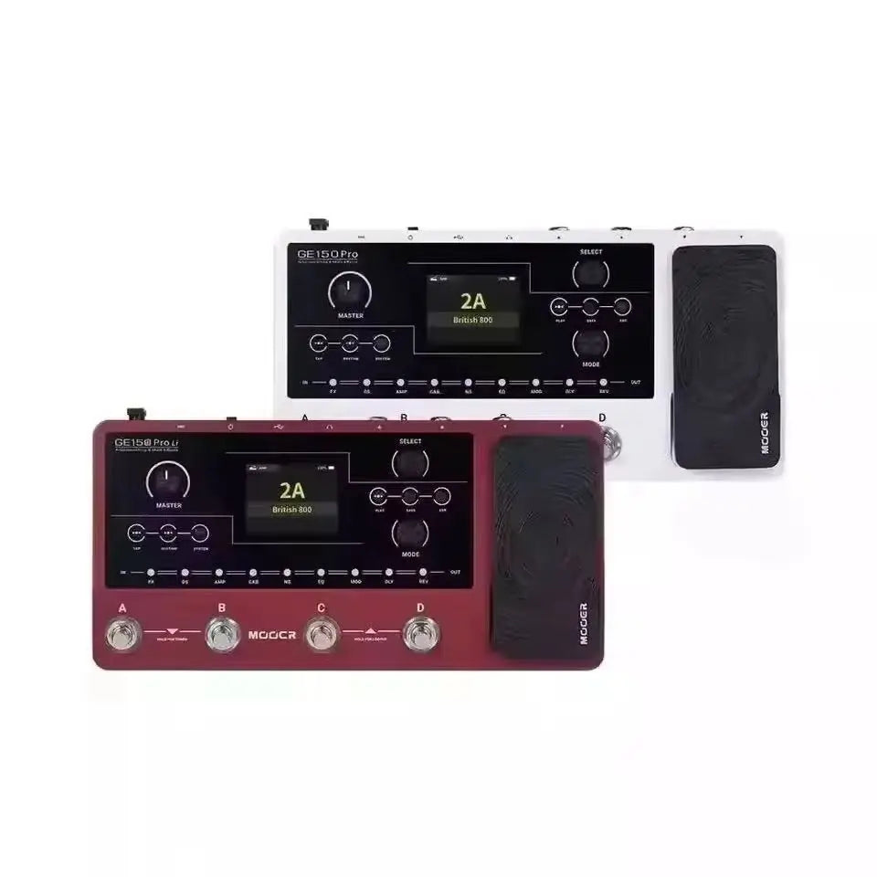 MOOER GE150 Pro Guitar Pedal Multi-effects Amp OTG Looper 151 Effects Tap Tempo Guitar Accessories