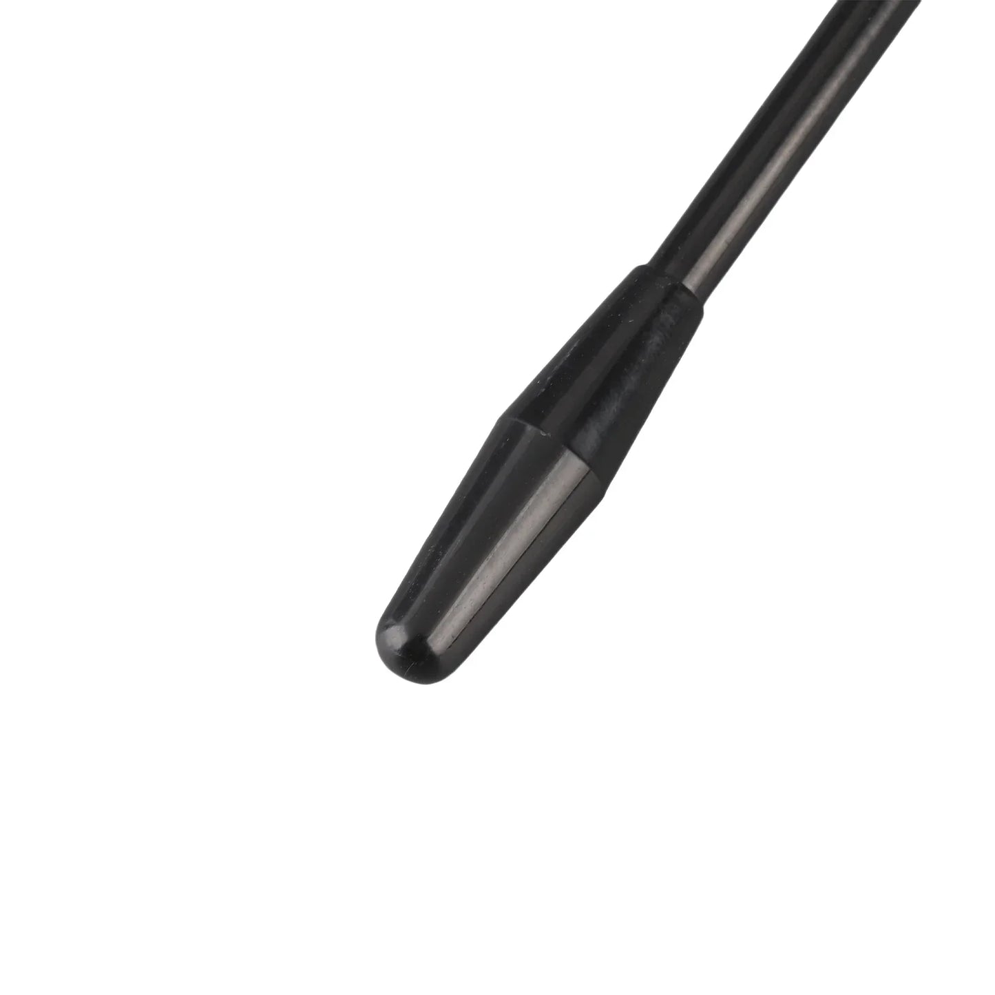 Black plastic antenna tip with smooth tapered design for 5mm fender tremolo arm durable metal whammy bar music accessory