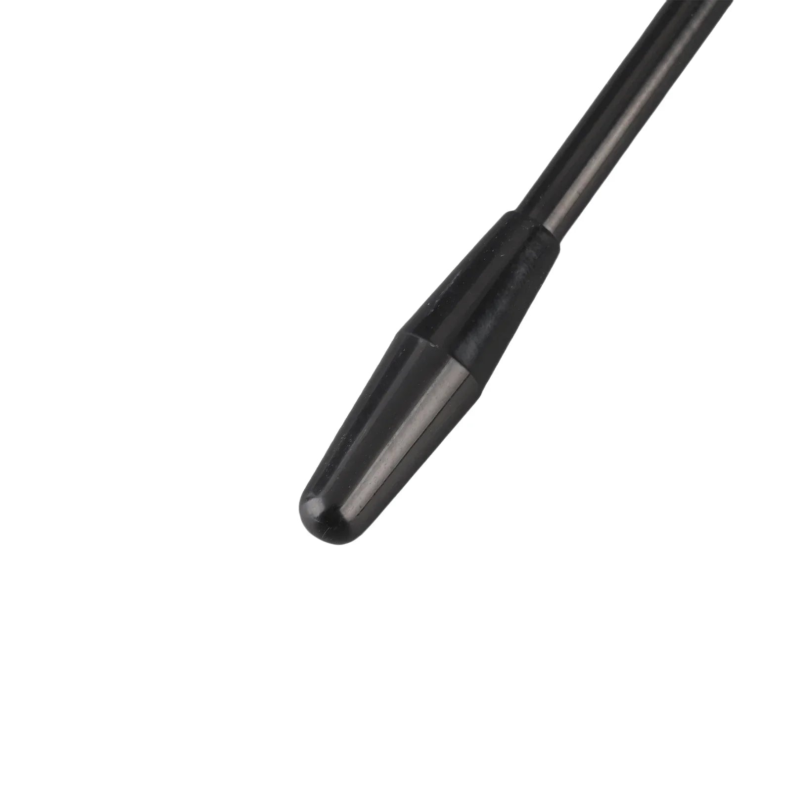 Black plastic antenna tip with smooth tapered design for 5mm fender tremolo arm durable metal whammy bar music accessory