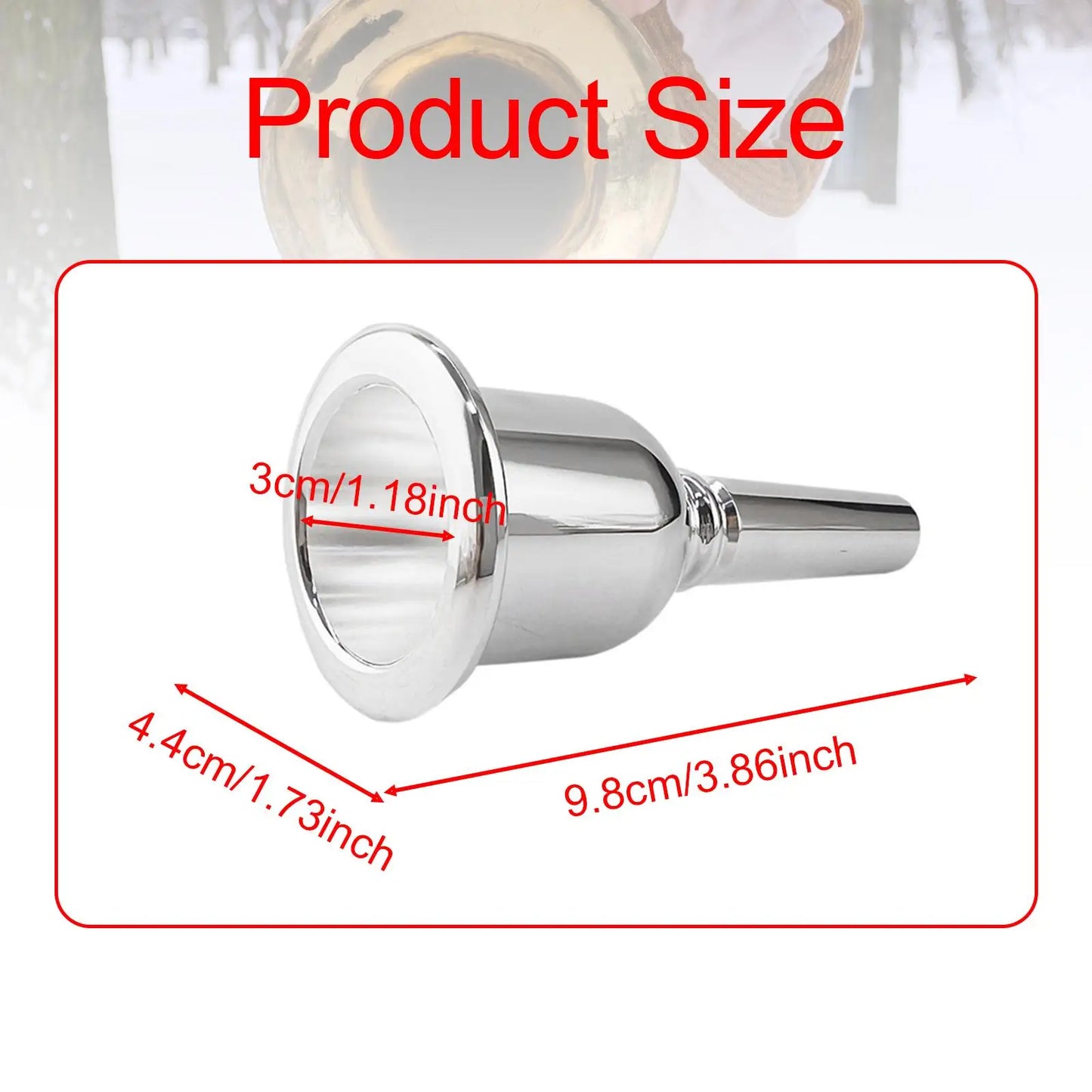 Tuba Mouthpiece Instrument Accessories Musical Instrument Parts Horn Mouth