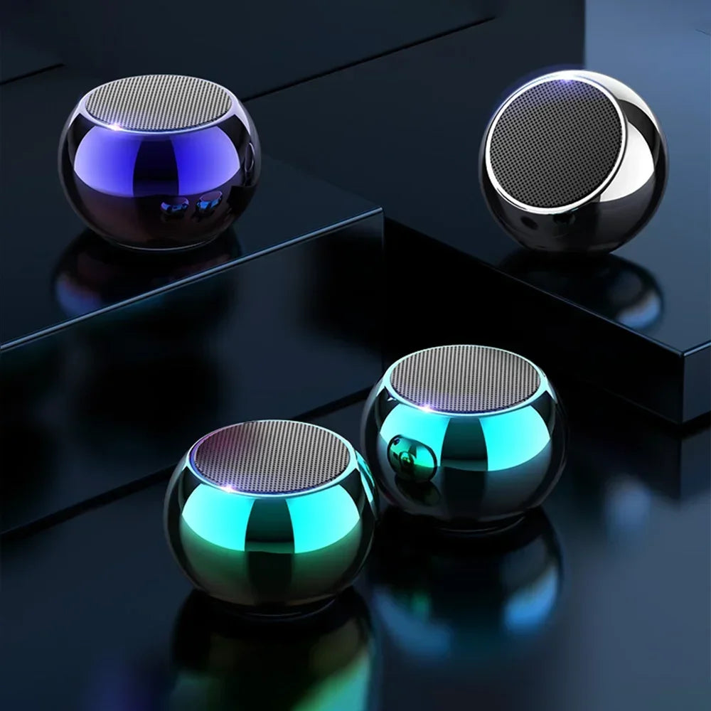 M3 Wireless Bluetooth Speaker Sound Box Audience Metal Stereo Surround Subwoofer Small Mini Portable Bluetooth Speakers