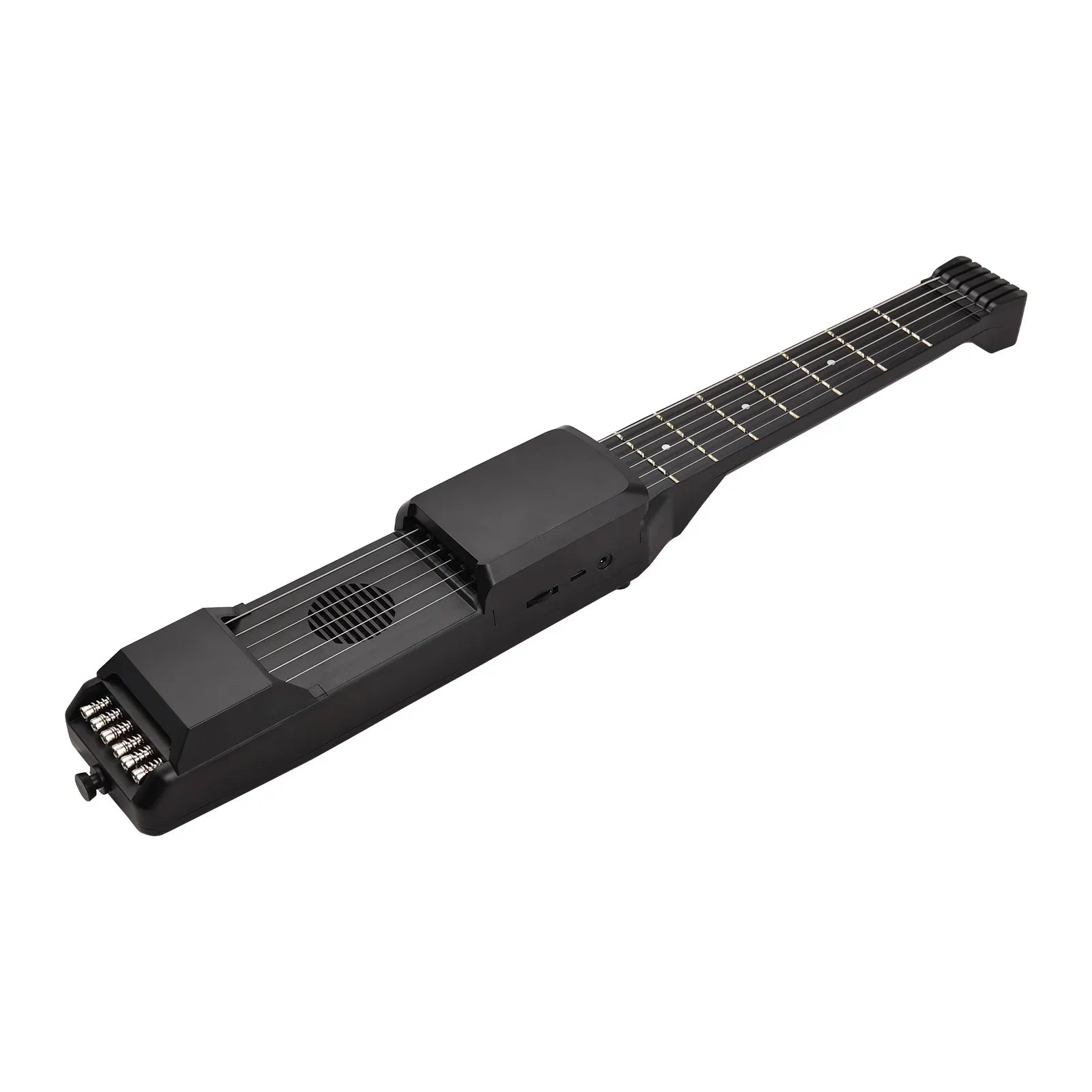 Black frets smart electric guitar with adjustable strings built-in speaker tuner metronome function for silent practice