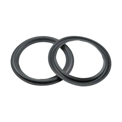 Black rubber 7 inch 175mm speaker surround suspension edges for horn edge repair accessories 2pcs