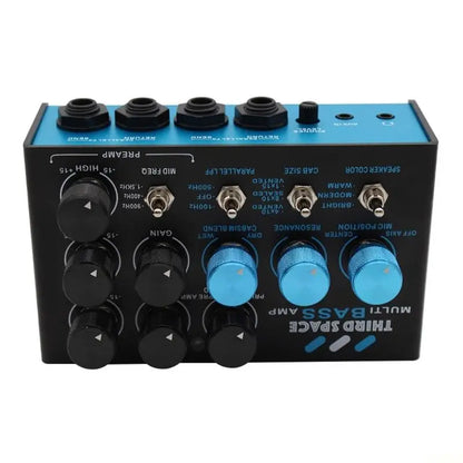 B03F Easy to Use Bass Effect Processor Featuring Metal Chassises and Broad Device Support for Bass Players