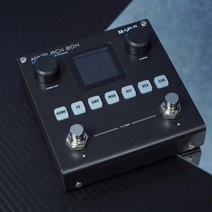 M-VAVE BLACK BOX Guitar Effects Processor, Supports IR Loading for Recording/Performance/Practice