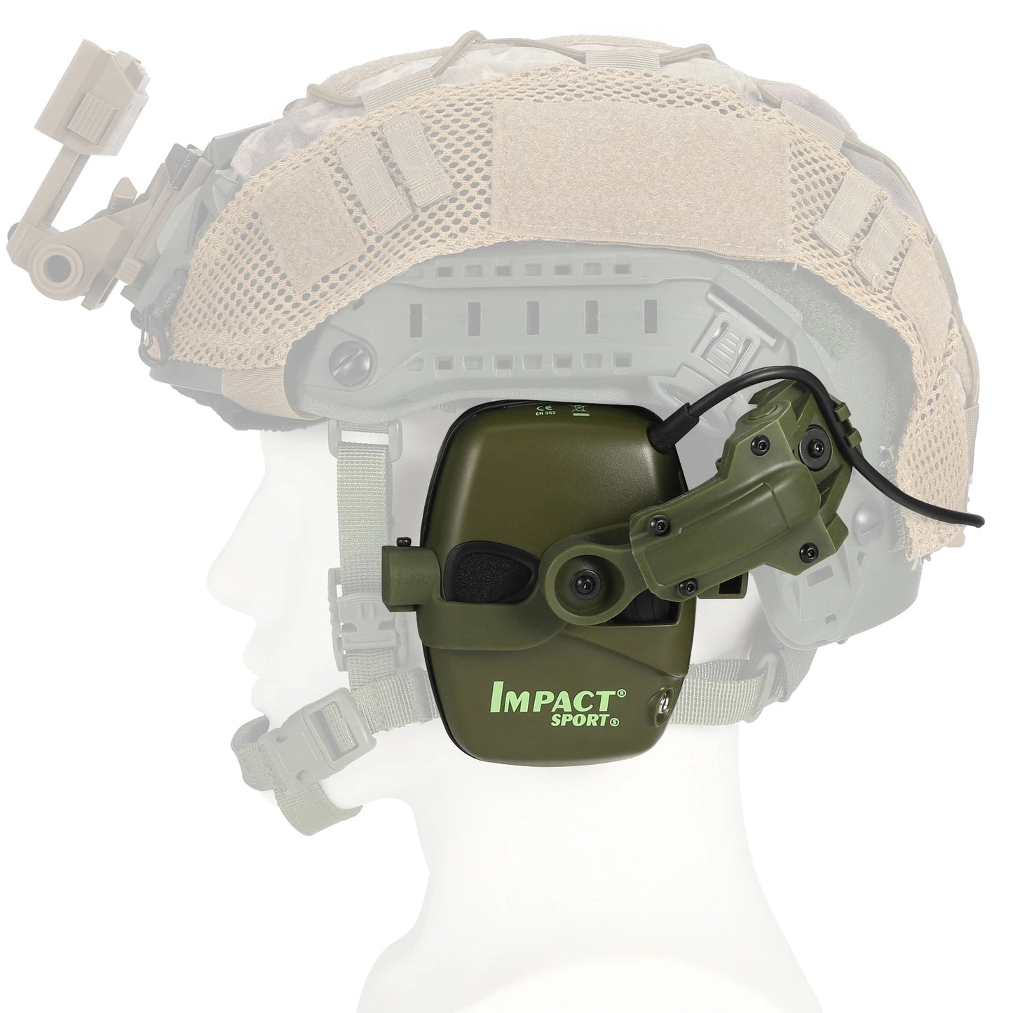 Electronic Headphones for Shooting Anti-noise Hearing Protection Protector Hunting Noise Reduction Earmuffs NRR23db