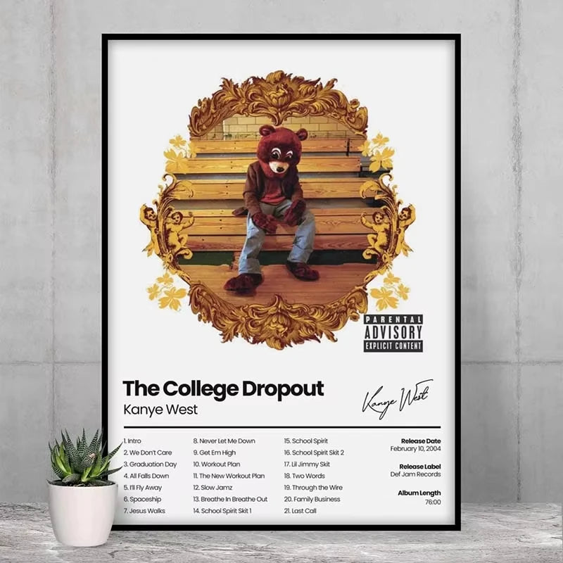Music Album Flower Boy The Weeknd Hip Hop Print Posters For Living Room Canvas Painting Art Home Decoration Wall Decor Picture