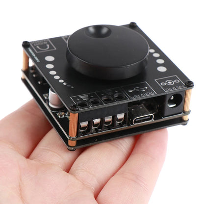 HIFI 10W/15W/20W XY-AP15H Stereo Bluetooth-compatible Digital Amplifier Board AUX USB-C Input 12V/24V