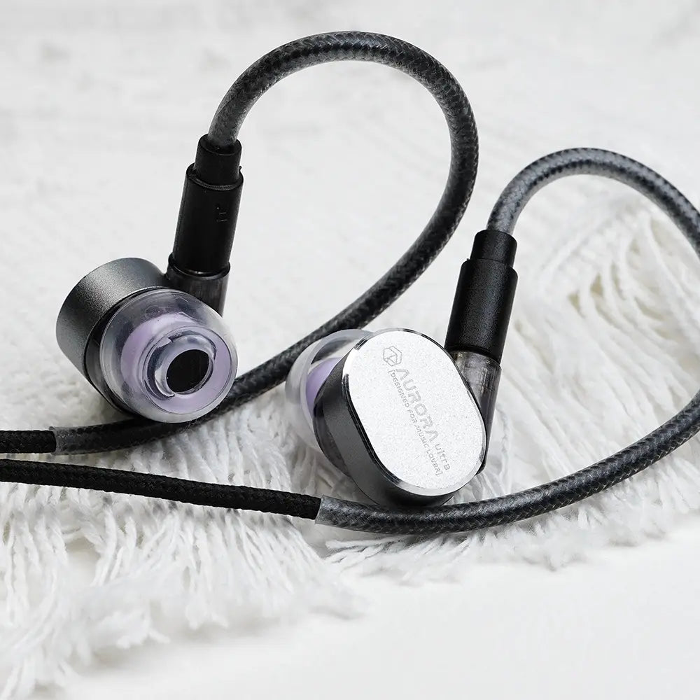 ROSESELSA Aurora Ultra 1DD + 1 Planar Dual-driver Hybrid In-Ear Earphones HiFi Music Gaming Earbuds with 3.5mm to Type C DAC