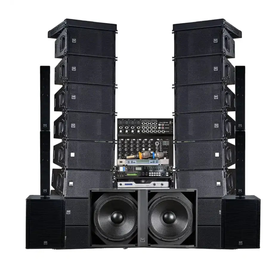Line Arrays Speakers Passive Professional Sound Equipment Dj 12 Inches Sound System Full Setup
