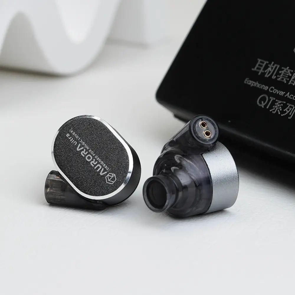 ROSESELSA Aurora Ultra 1DD + 1 Planar Dual-driver Hybrid In-Ear Earphones HiFi Music Gaming Earbuds with 3.5mm to Type C DAC