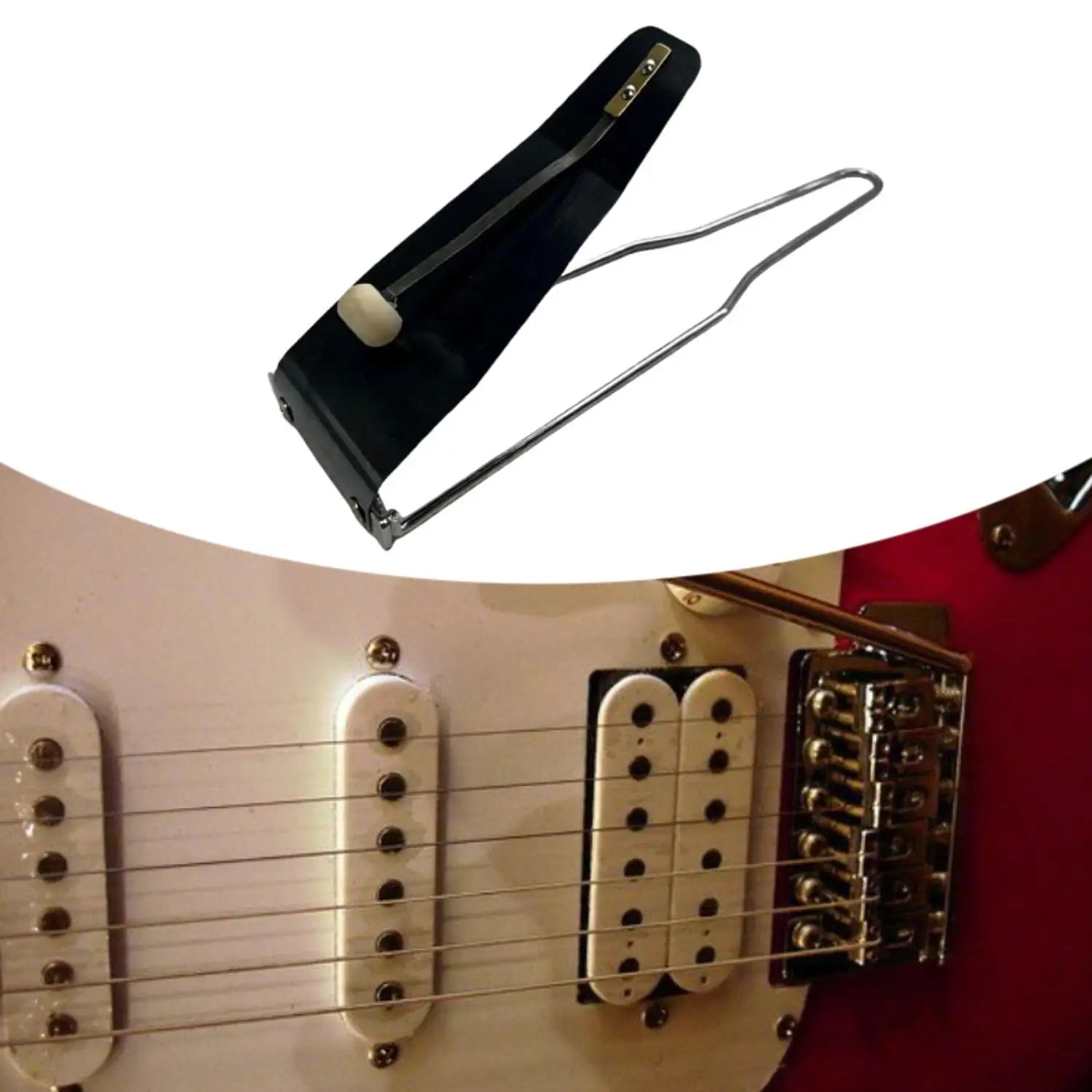 Metal Percussion Instrument Tremolo Device Portable Clear Tremolo Sound for Drummers Performance Recording Studio Accessory