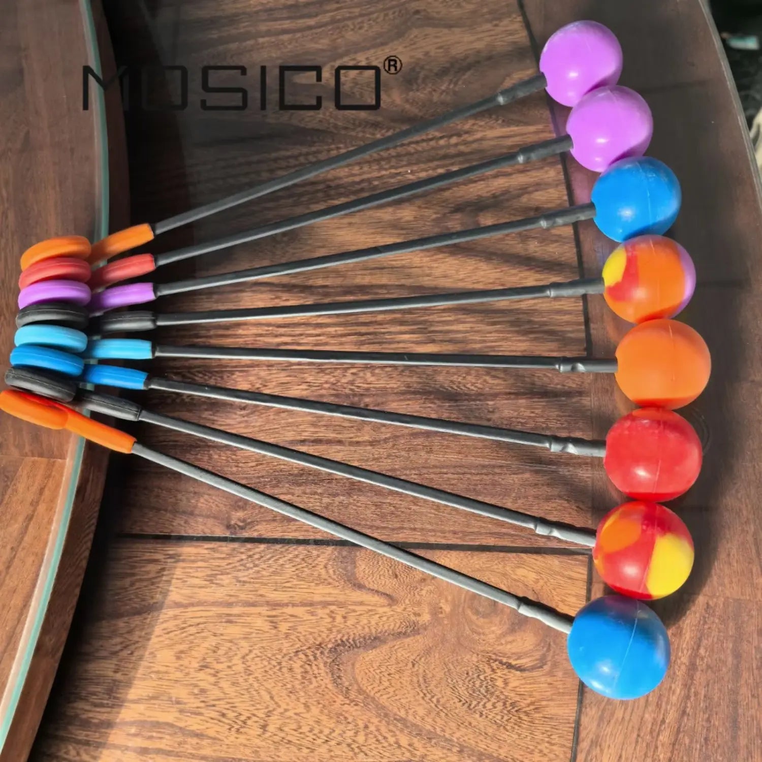 Flumies with Friction Ball for Gong Players One Piece Musical Instrument Parts