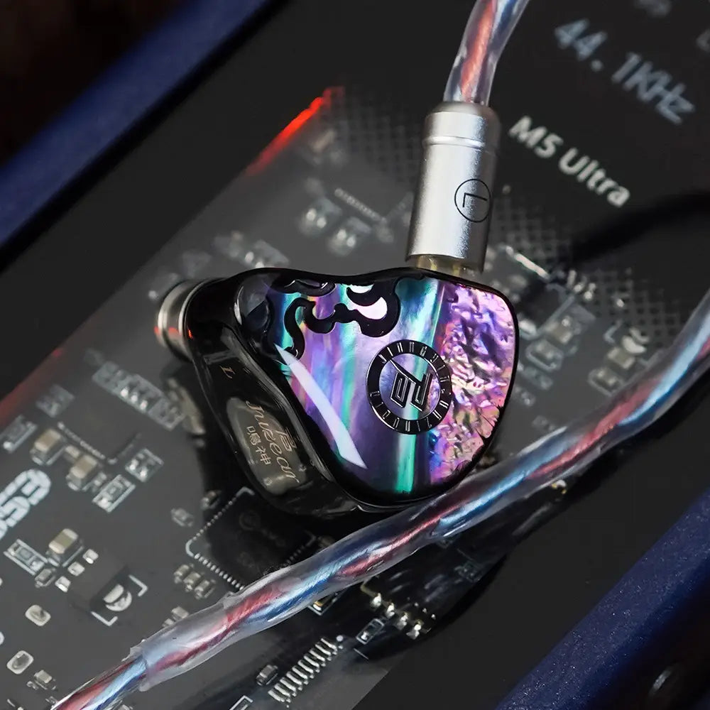 JUZEAR x Z Reviews Defiant 1DD + 3BA Hybrid In-ear Earphones 3-Way Crossover HiFi Headset with 3.5 + 4.4mm Replaceable Plugs Cable