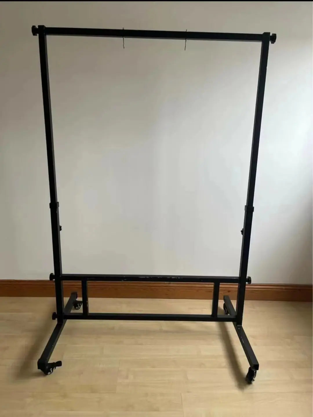 Square Steel Stand with wheels for 45-90cm Gong Adjustable Height Percussion Musical Instrument Accessories