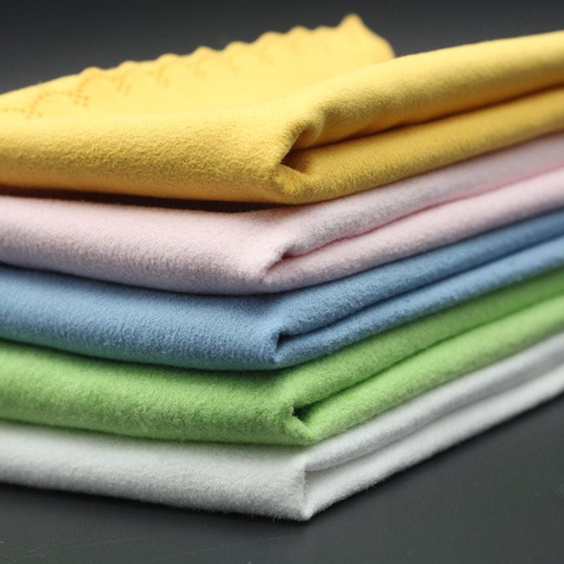 5pcs Microfiber Cleaning Polishing Polish Cloth for Musical Instrument Guitar Violin Piano Clarinet Trumpet Sax Universal