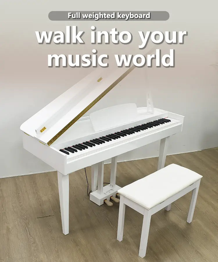 Grand Piano Electronic Organ Piano Keyboard Instruments Professionnel Acoustic 88 Keys Upright Digital Grand Piano