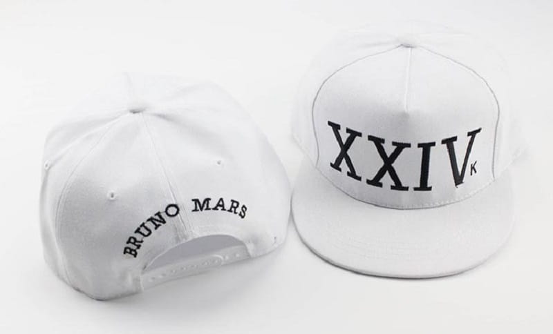 2021 Unisex Bruno Mars Baseball Cap 24k Magic Gorras K-POP Cotton Bone Rapper XXIV Dad Hat Hip Hop Snapback Sun Caps Casquette