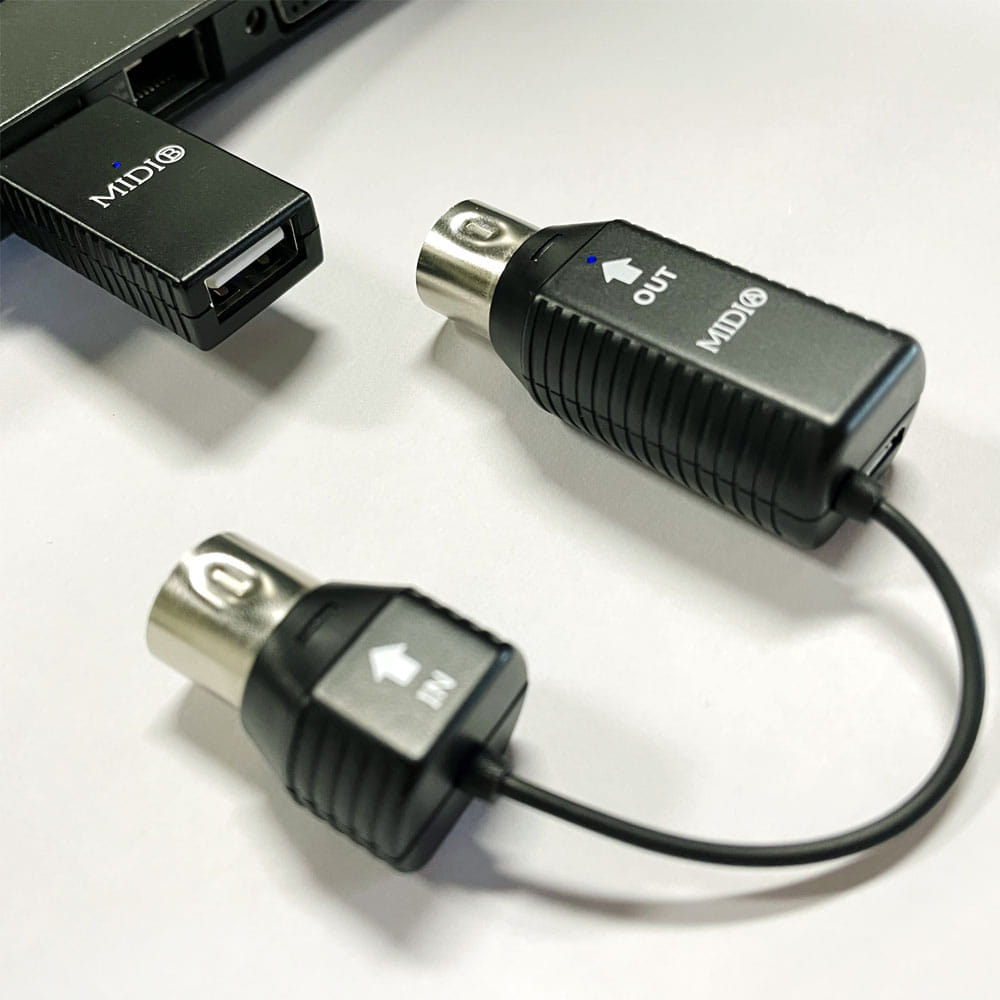 M-vave Wireless MIDI System Bluetooth MIDI Adapter 5-PIN DIN,Instead of MIDI Cable for Piano Keyboard,Android,ios
