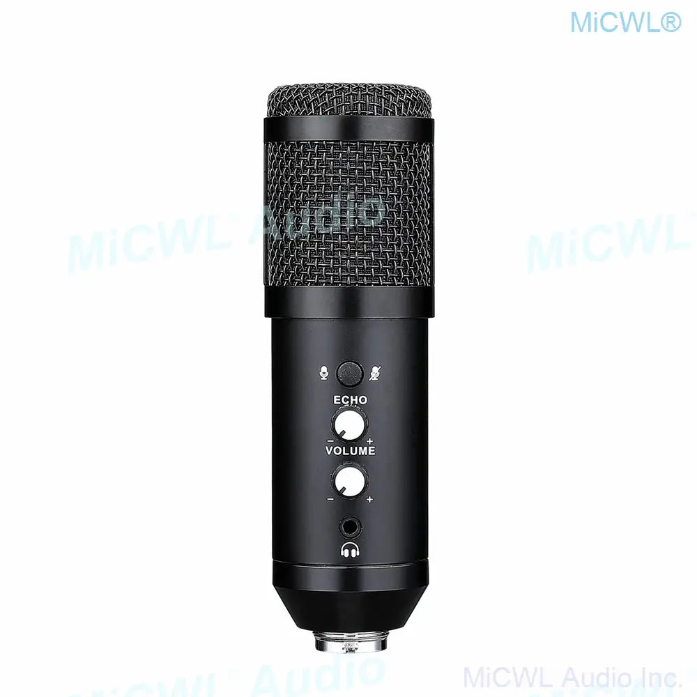 Pro USB Microphone Cardioid Condenser Studio Recording Live Karaoke Microfone Mic Kit for Laptop PC Computer Tripod Stand