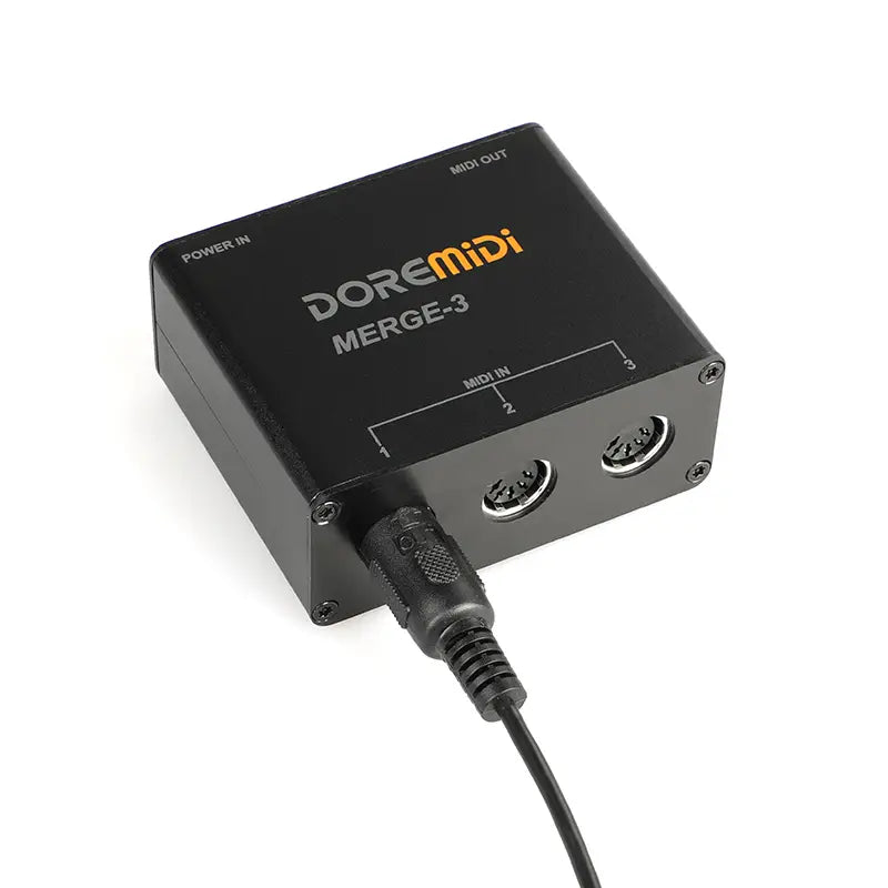 DOREMiDi MIDI Host Box Adapter Converter MERGE-3 Guitar Five-pin Interface MIDI