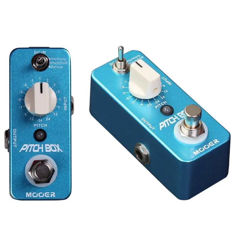 Mooer Mps1 Pitch Box - Polyphonic Pitch Shifter/harmonizer Pedal for Guitar/bass Whammy-Style Effects Analog Dry-Through