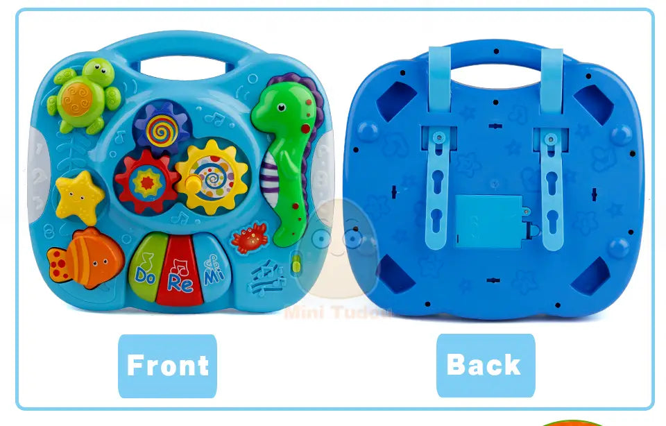 Music Table Baby Toys Learning Machine Educational Toy Music Learning Table Toy Musical Instrument for Toddler 6 months+