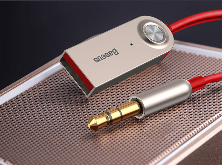 Baseus AUX Bluetooth Adapter Car 3.5mm Jack Dongle Cable Handfree Car Kit Audio Transmitter Auto Bluetooth 5.0 Receiver