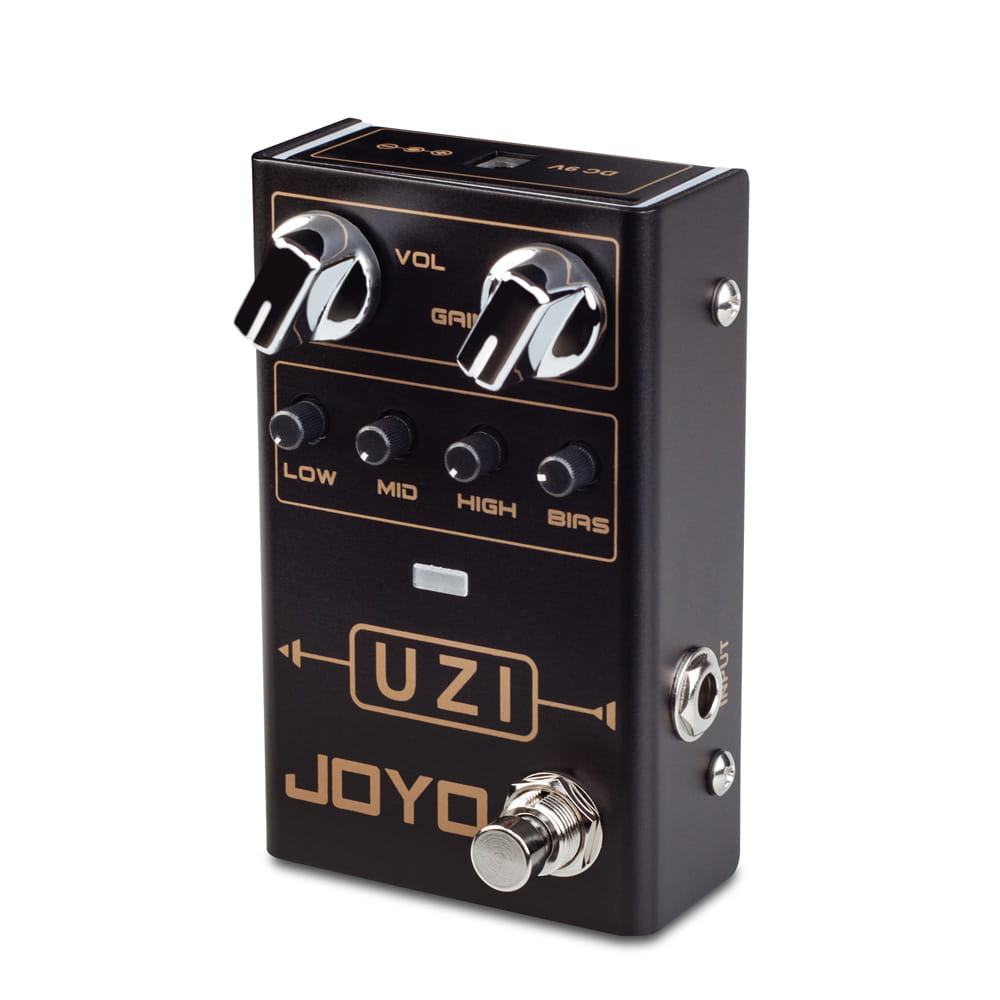 Joyo R-03 Uzi Distortion Electric Guitar Effects Pedals Processor Footswitch for Heavy Metal Music True Bypass Guitar Parts