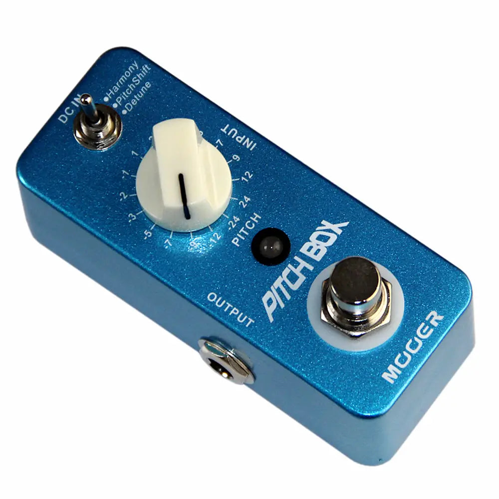 Mooer Mps1 Pitch Box - Polyphonic Pitch Shifter/harmonizer Pedal for Guitar/bass Whammy-Style Effects Analog Dry-Through