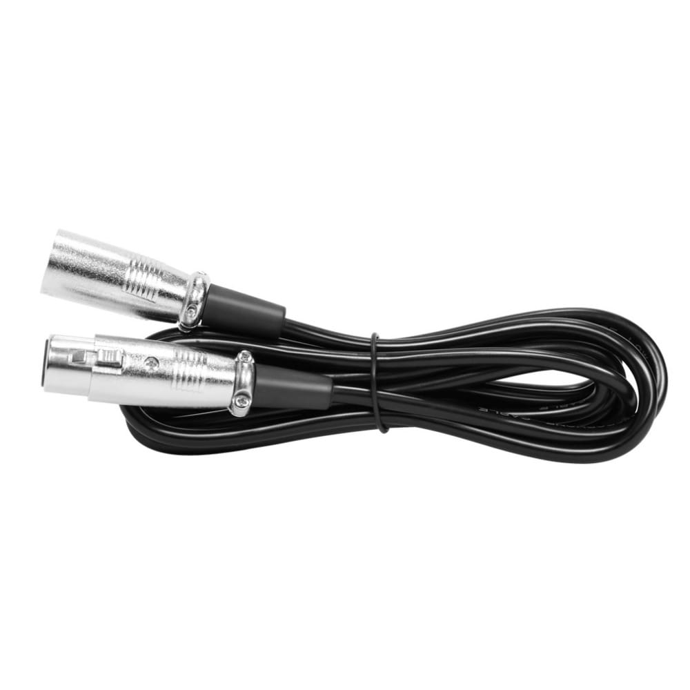 48V Phantom Power Supply with Adapter Bonus + XLR 3 Pin Microphone Cable for Any Condenser Microphone Music Recording Equipment