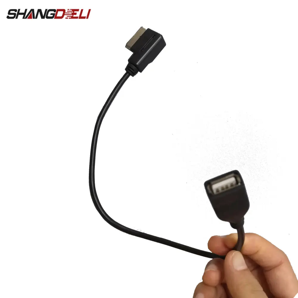 Car media interface AMI MMI USB AUX cable music adapter for Audi A3 8V S3 A4 B6 B7 B8 A6 C6 C7 Q5 Q7 for VW Golf 6 Passat B6