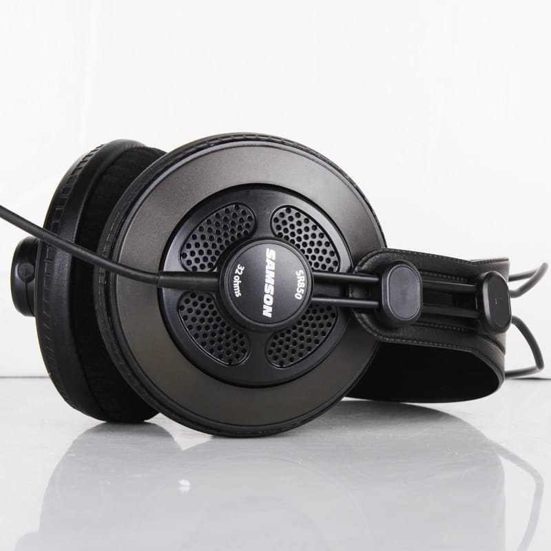 Samson SR850 Professional studio reference headphones with 10Hz-30kHz frequency response,with leather earcup,without retail box