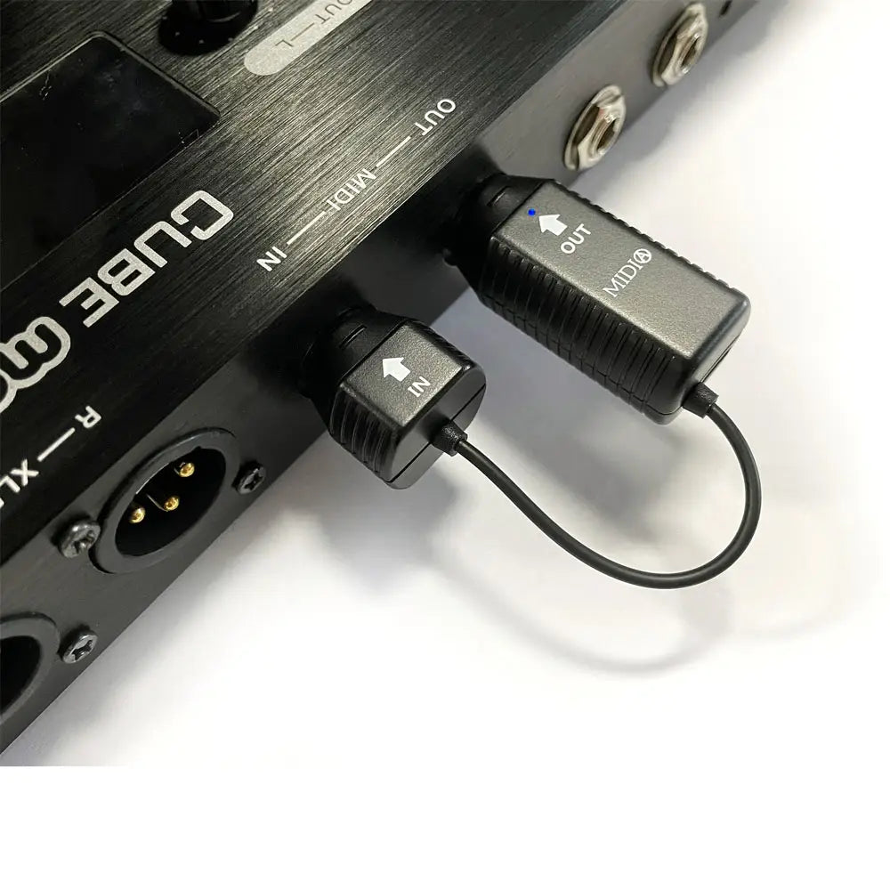 M-vave Wireless MIDI System Bluetooth MIDI Adapter 5-PIN DIN,Instead of MIDI Cable for Piano Keyboard,Android,ios