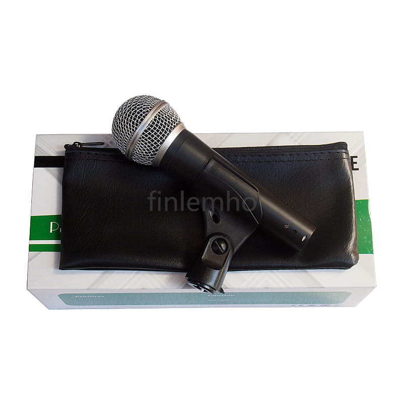 Finlemho Professional Microphone Karaoke Studio Recording Dynamic Mic Capsule Vocal Handheld Cordless SM58S For Home Studio