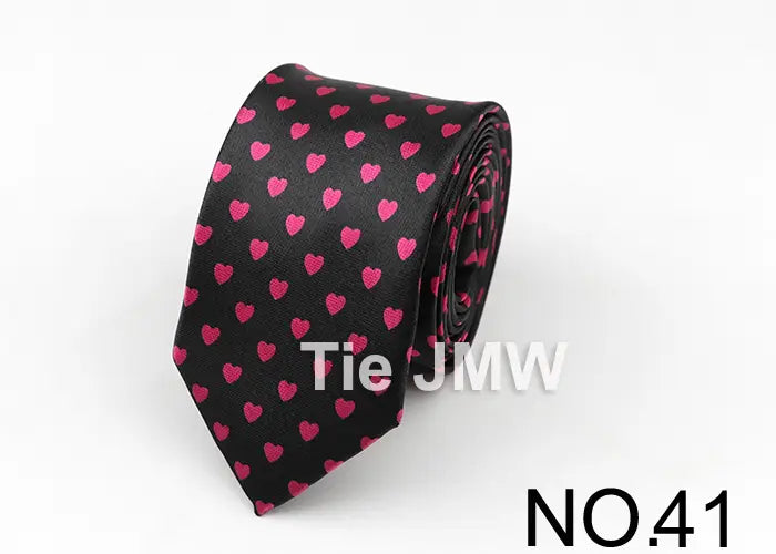 Classic Fashion Men’s Skinny Tie Colorful Musical Notes Printed Piano Guitar Polyester 5cm Width Necktie Party Gift Accessory