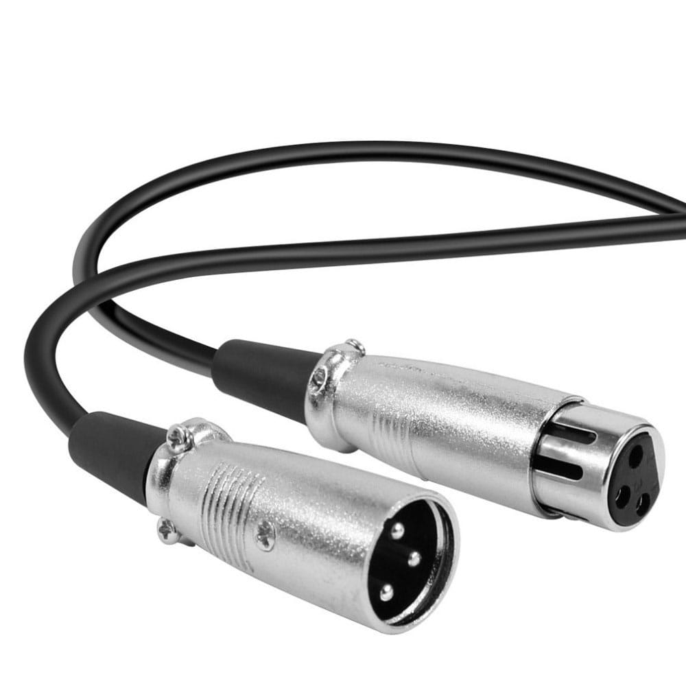 48V Phantom Power Supply with Adapter Bonus + XLR 3 Pin Microphone Cable for Any Condenser Microphone Music Recording Equipment