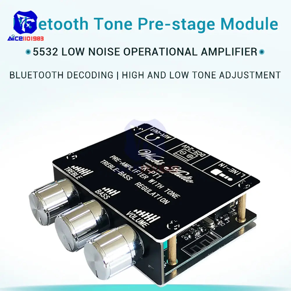 Audio Bluetooth 5.0 Amplifier Board For Speakers Sound Preamplifier Sound Equipment Home Music Amplifier Stereo Decoding Board