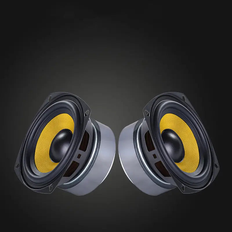 KYYSLB 4 Inch Full Range Speaker Unit 30-80W Home Theater Systems Amplifier LoudSpeaker Car Audio Drive Speakers Unit