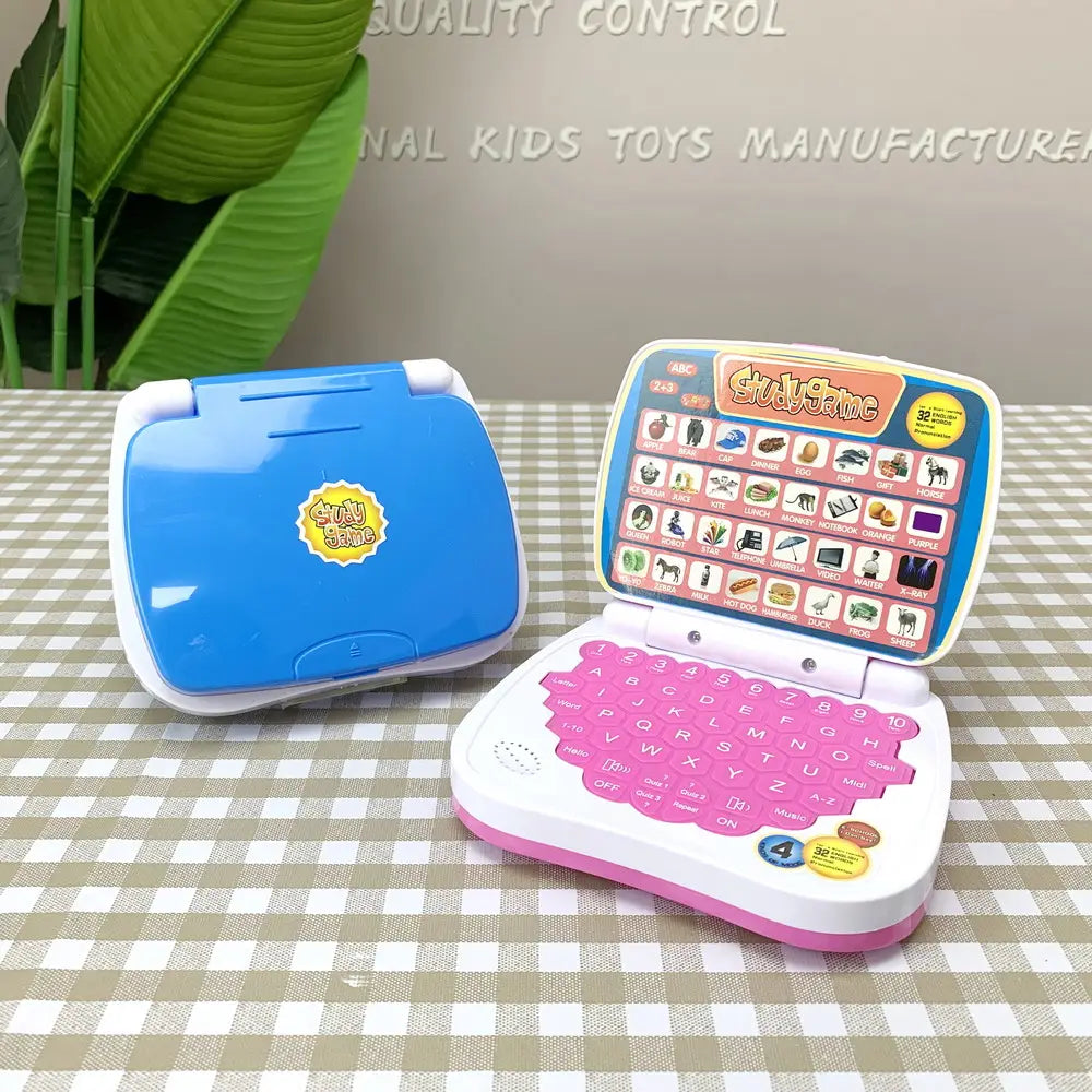 Learning Machine Laptop Computer Child Electronic Preschool Language Education Toys Gift Toddler Kid Developing Cognitive Skills