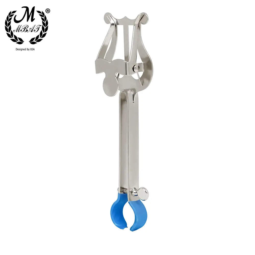 M MBAT Trumpet Clip Music Stand Clamp On Sheet Durable Metal Lightweight Brass Instrument Trombone Folder Universal Accessories