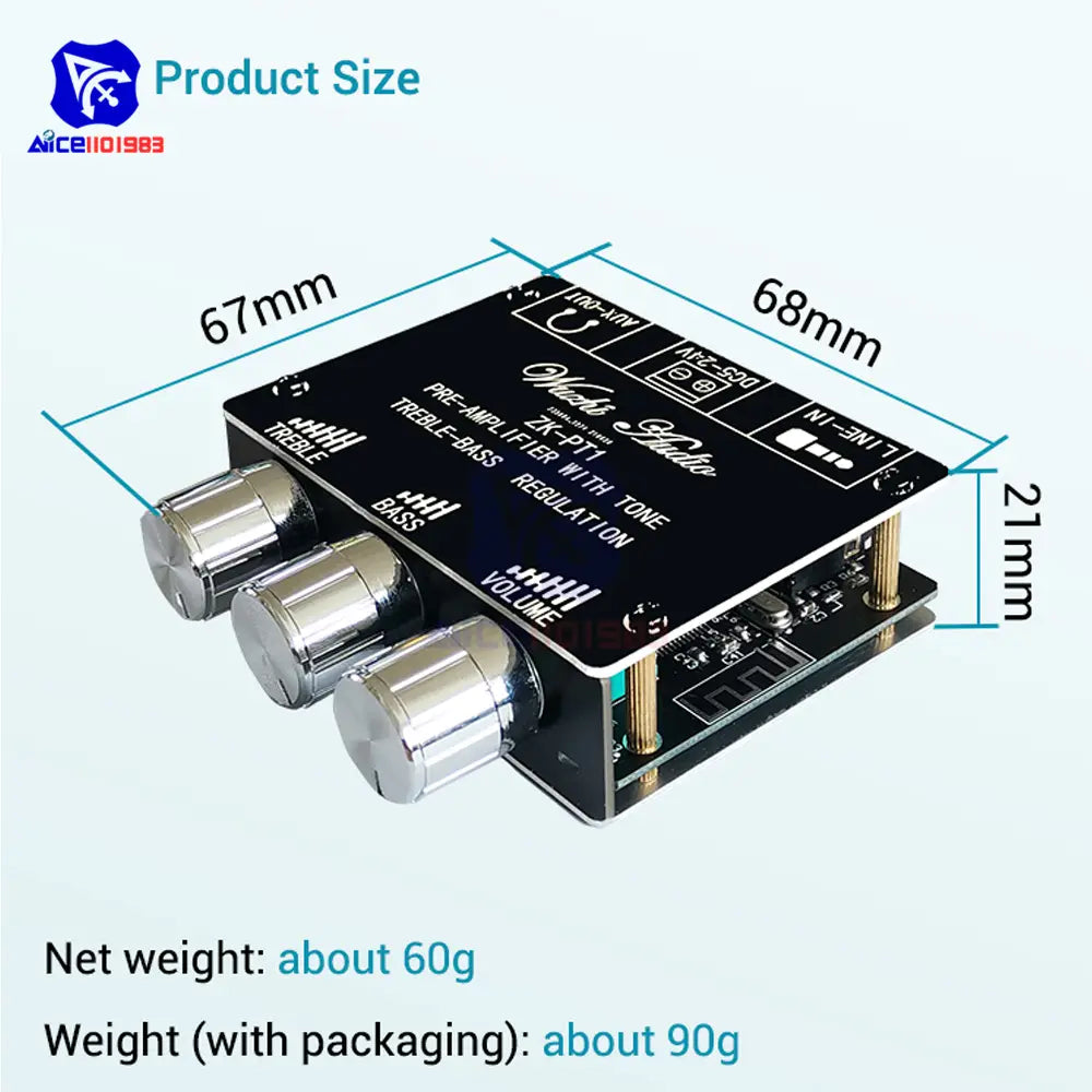 Audio Bluetooth 5.0 Amplifier Board For Speakers Sound Preamplifier Sound Equipment Home Music Amplifier Stereo Decoding Board