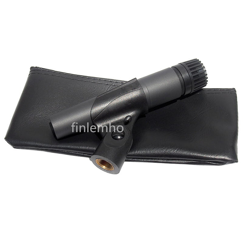 Finlemho Microphone Dyanmic Capsule Recording Studio SM57 Professional For Guitar Amplifier Drum Kit Instrument Mixer Audio