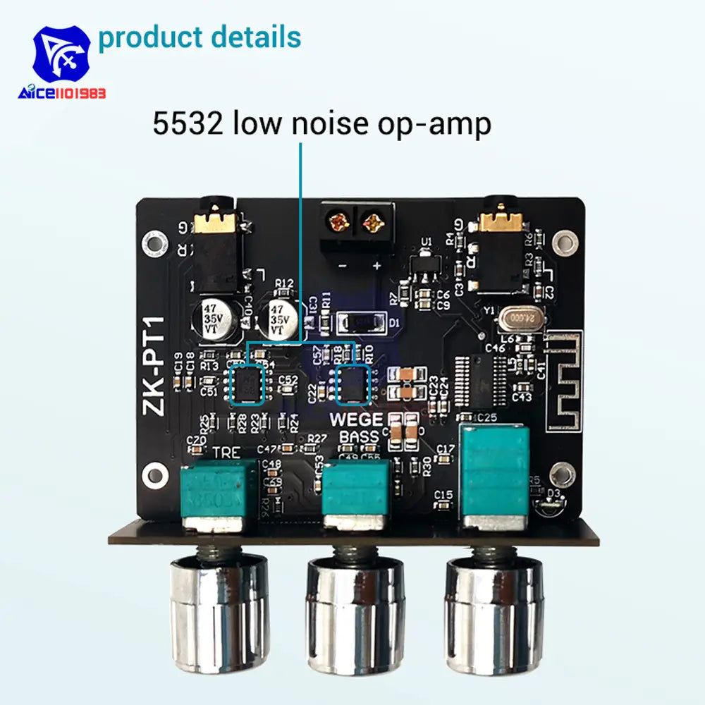 Audio Bluetooth 5.0 Amplifier Board For Speakers Sound Preamplifier Sound Equipment Home Music Amplifier Stereo Decoding Board