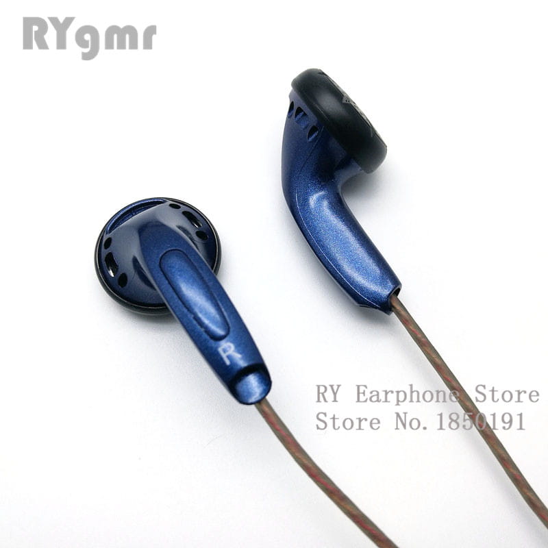 RY4S original in-ear Earphone 15mm music quality sound HIFI Earphone (MX500 style earphone) 3.5mm L Bending hifi cable