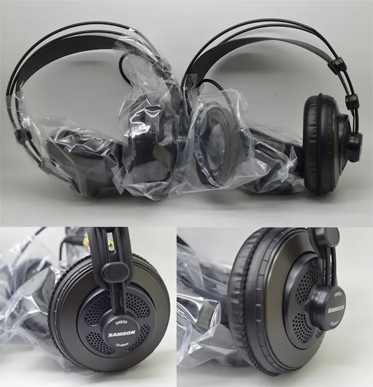 Samson SR850 Professional studio reference headphones with 10Hz-30kHz frequency response,with leather earcup,without retail box