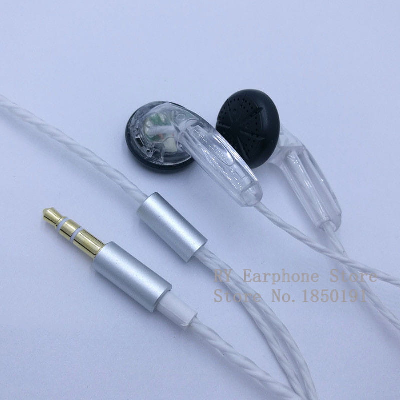 RY4S original in-ear Earphone 15mm music quality sound HIFI Earphone (MX500 style earphone) 3.5mm L Bending hifi cable